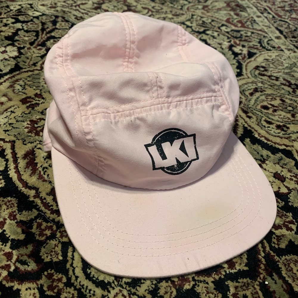 LKI Pastel Pink Snapback (with tail)